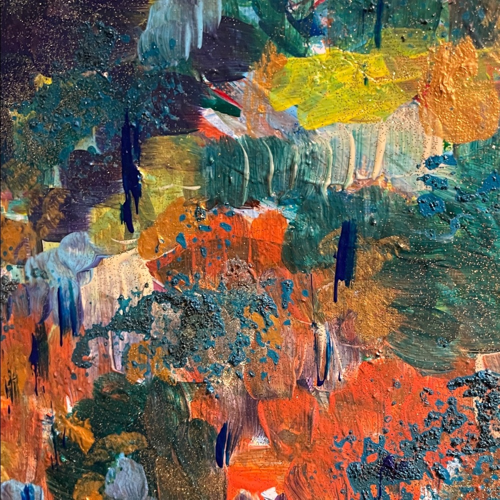 Mixed Media “Where the Mermaids Swim” 🧜‍♀️ 🌊 🎨🌟 - Picture 3 of 8